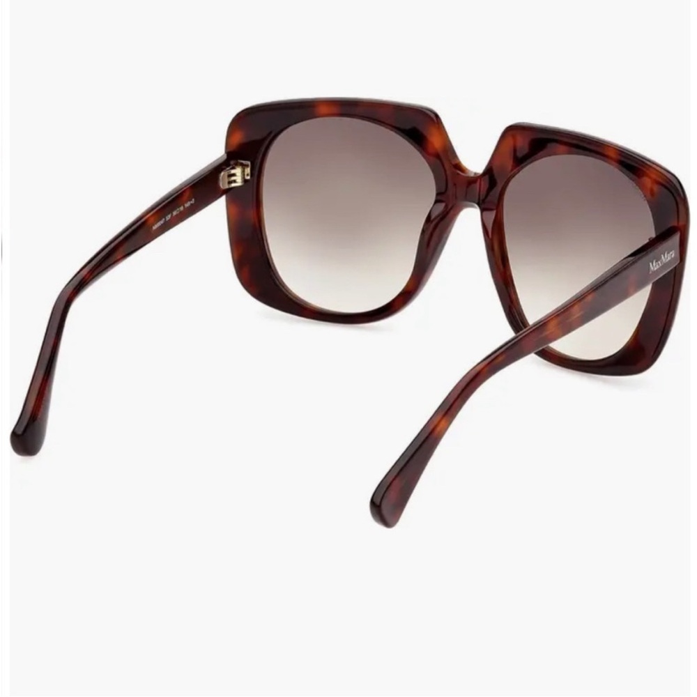MaxMara Havana Tortoise Shell Sunglasses - Picture 2 of 3